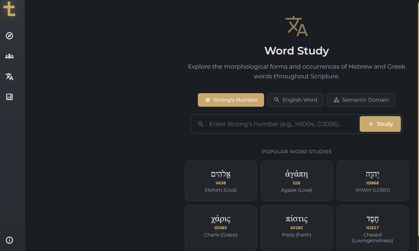 Word Study Function